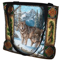 Wolf Lodge Tote Bag