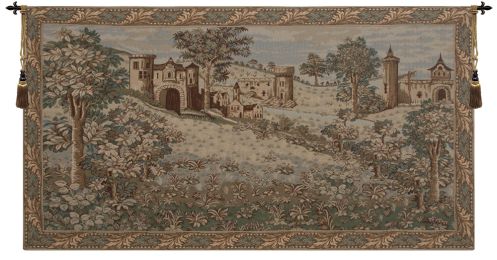 The Castle Small Tapestry Wall Hanging