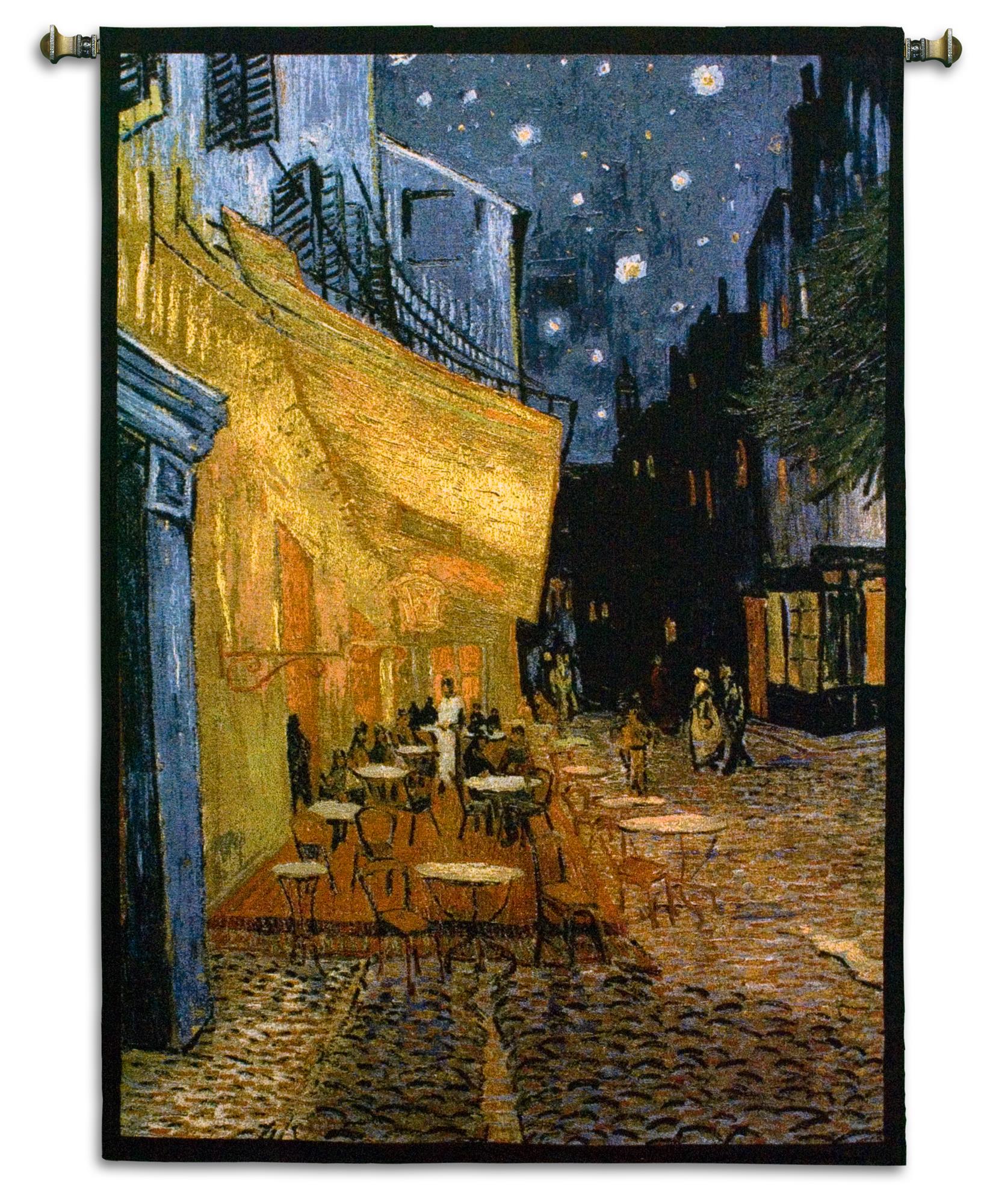 The Cafe Terrace on the Place du Forum Wall Tapestry