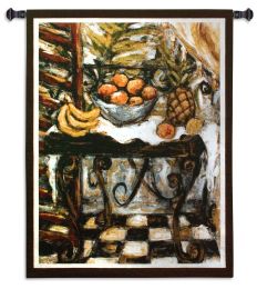 Tropical Table Wall Tapestry