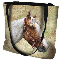 Pinto Horse Tote Bag