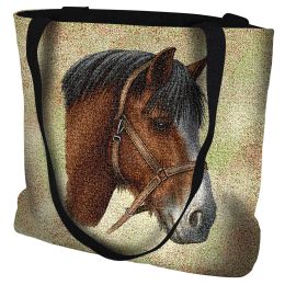 Clydesdale Horse Tote Bag