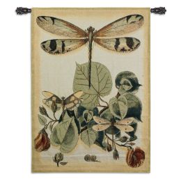 Lt Whimsical Dragonfly II Wall Tapestry