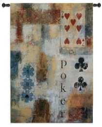 Poker Abstract Wall Tapestry