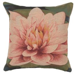 Water Lilly Flower French Cushion