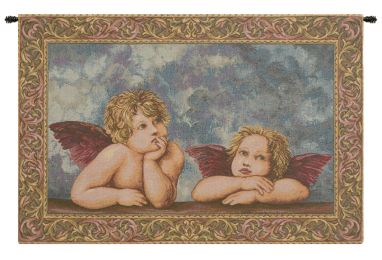 Raffaello's Angels Italian Tapestry