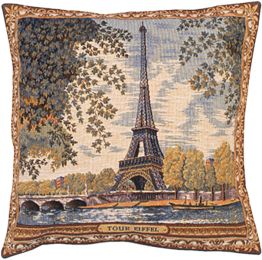 Tour Eiffel French Cushion