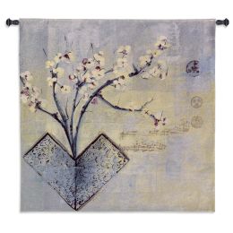 Zen Flower Wall Tapestry