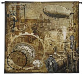 Steampunk Wall Tapestry