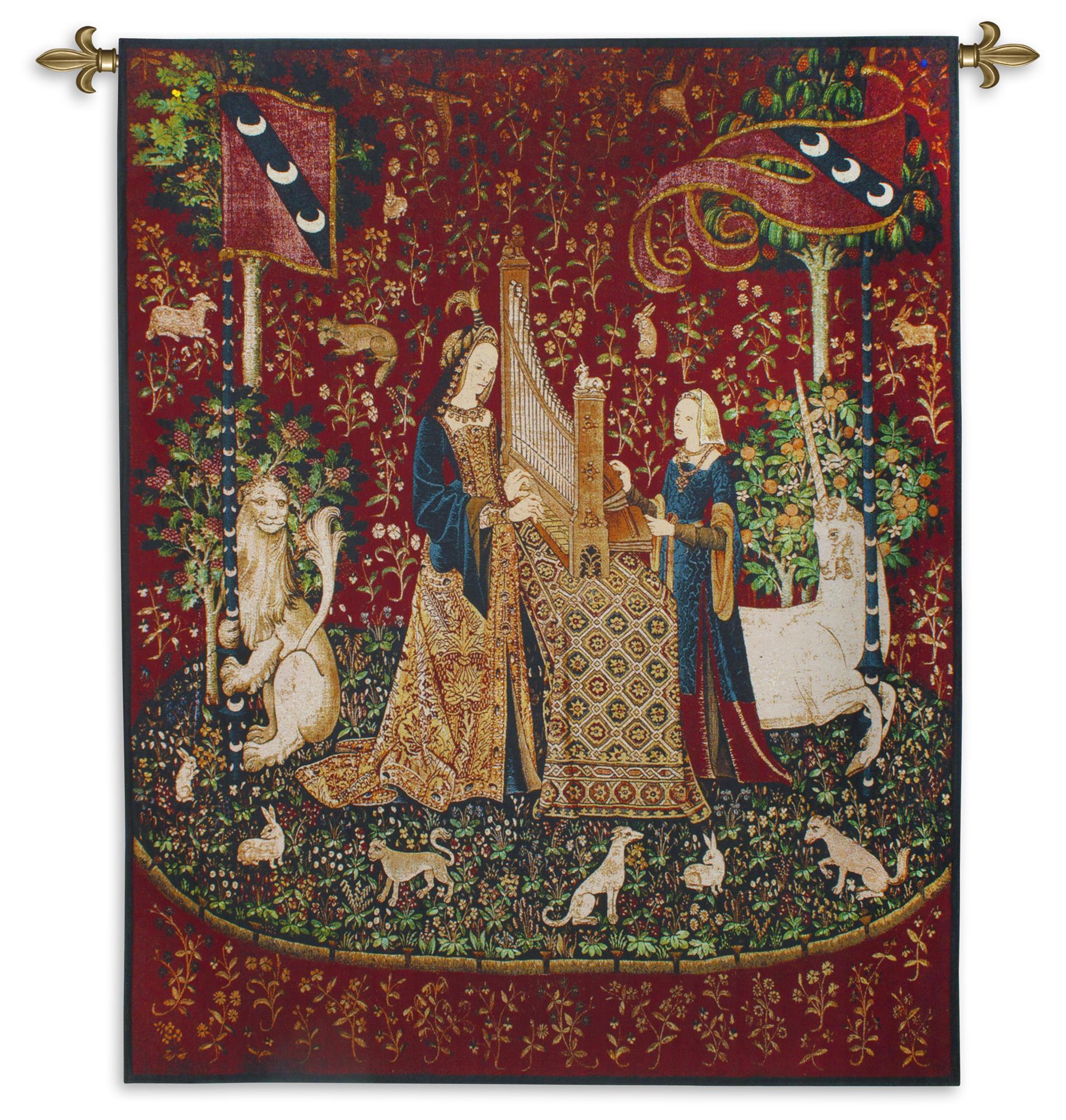 The Lady and the Unicorn Hearing Wall Tapestry