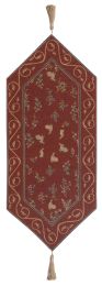 Medieval Rabbit II French Table Runner