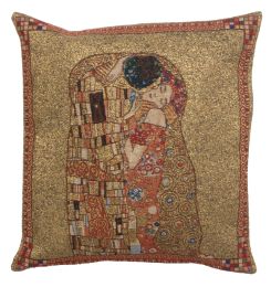Le Baiser by Klimt Cushion