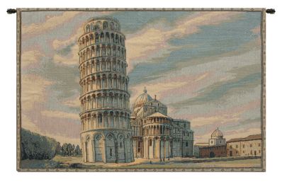 Torre di Pisa Italian Tapestry