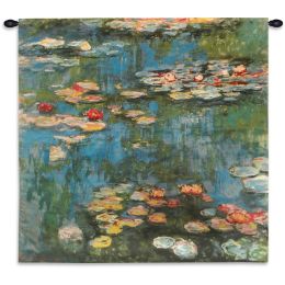 Water Lilies  Small Wall Tapestry