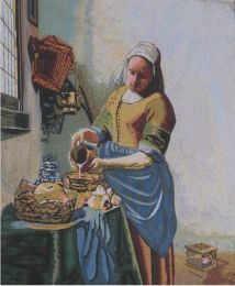 The Kitchen Maid Tapestry