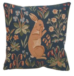 Medieval Rabbit Upright French Cushion