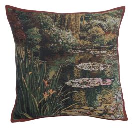 Greenery Monet's Garden  European Cushion