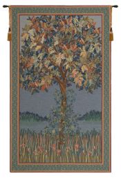 Tree of Life Flanders Belgian Tapestry Wall Art (Size: H 51 x W 32)