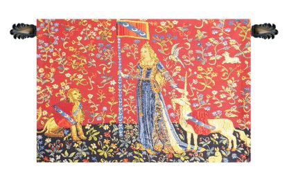 Touch Toucher European Tapestry (Size: H 38 x W 54)