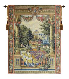 Versailles I European Tapestry (Size: H 33 x W 26)