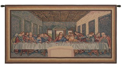 Last Supper II Tapestry (Size: H 34 x W 63)